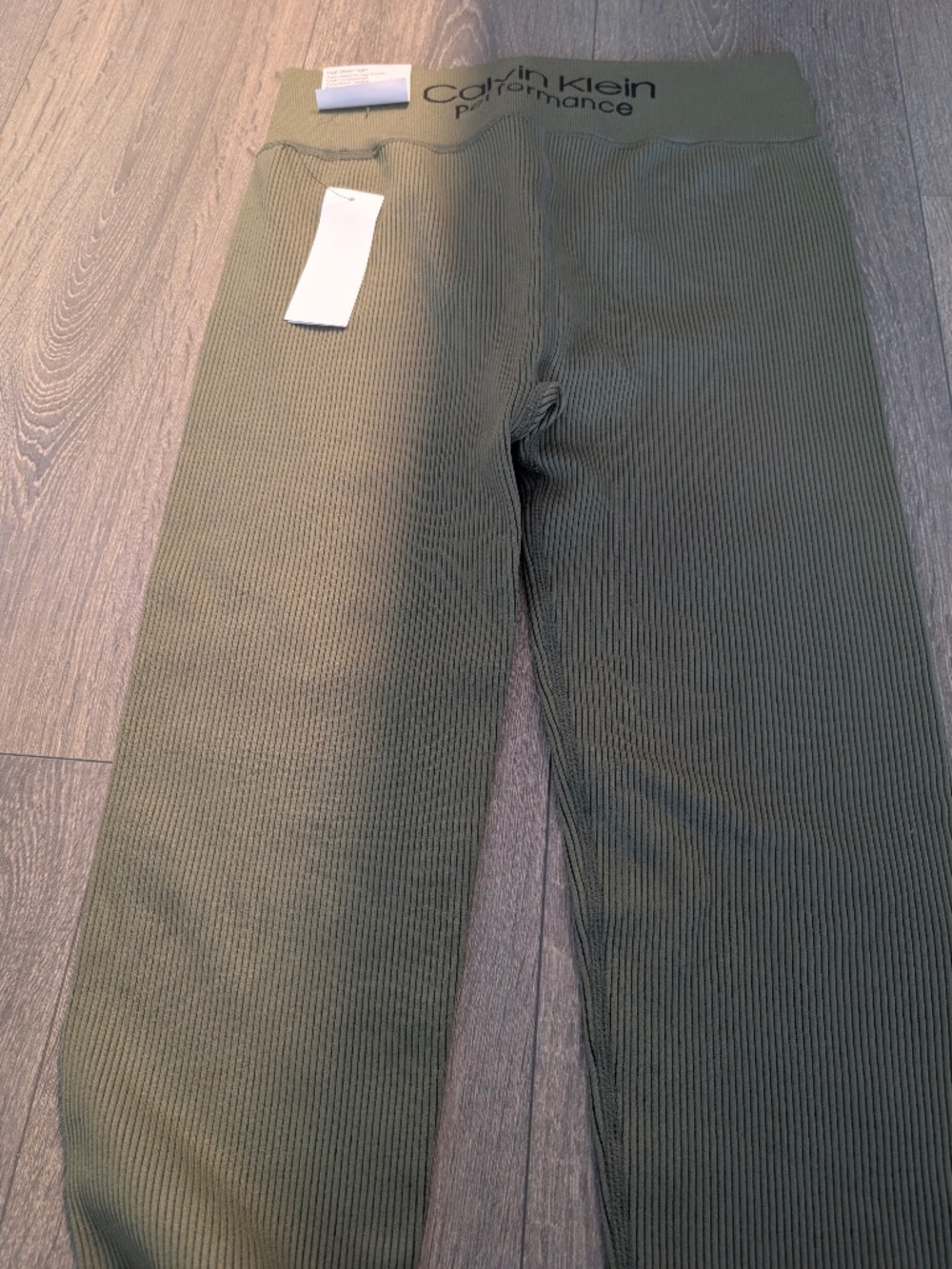 Calvin Klein Performance ribbed leggings